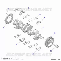 ENGINE, CIGUEÑAL AND BEARINGS