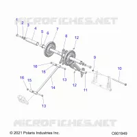 SUSPENSION, TRASERO ARM PAR