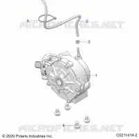 TREN, FRONT GEARCASE MOUNTING