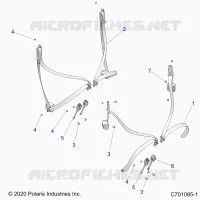 ASIENTO BELT MOUNTING