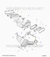ENGINE, TOMA DE AIRE SYSTEM