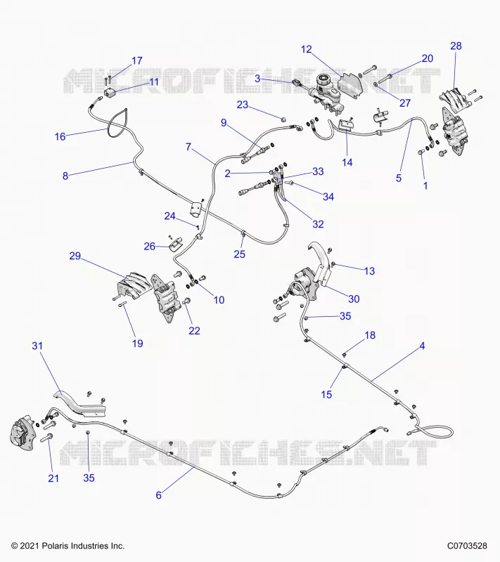 BRAKES, BRAKE LINES AND CILINDRO MAESTRO