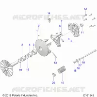 TREN, PRIMARY CLUTCH
