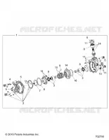 TREN, FRONT GEARCASE