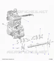 MOTOR, MOUNTING &amp; LONG BLOCK