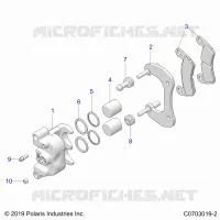 BRAKES, PINZA FRENO TRASEIRA