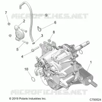 TREN, MAIN GEARCASE MOUNTING