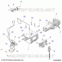 CHASSIS, CABRESTANTE
