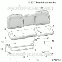 ASIENTO ASM. REAR