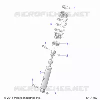 SUSPENSION TRASERA SHOCKS