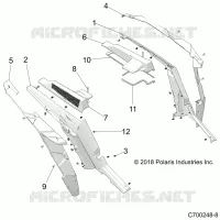 GUARDABARROS TRASEROS AND BEZELS- Z20N4E99AC/AL/AN/BC/BL/BN/M99AL/K99AF/AK/BF/BK (C700248-8)