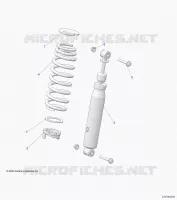 SUSPENSION, CHOQUE FRONTAL MOUNTING