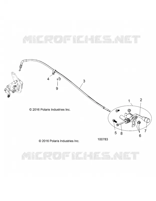 FRENO DE MANOING BRAKE HANDLE