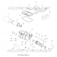MOTOR, TOMA DE AIRE SYSTEM