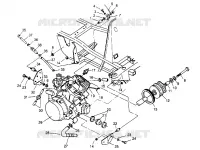 MONTAJE DEL MOTOR  4X4 400L W948140 (4926772677A008)