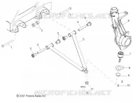 SUSPENSION, A-ARM and PUNTAL MOUNTING