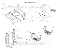 TRASERO CAB, ASIENTO and para pies