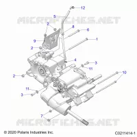 TREN, MAIN GEARCASE MOUNTING