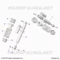 SUSPENSION, CHOQUE FRONTAL MOUNTING