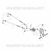 CAJA DE ENGRANAJES SELECTOR MOUNTING