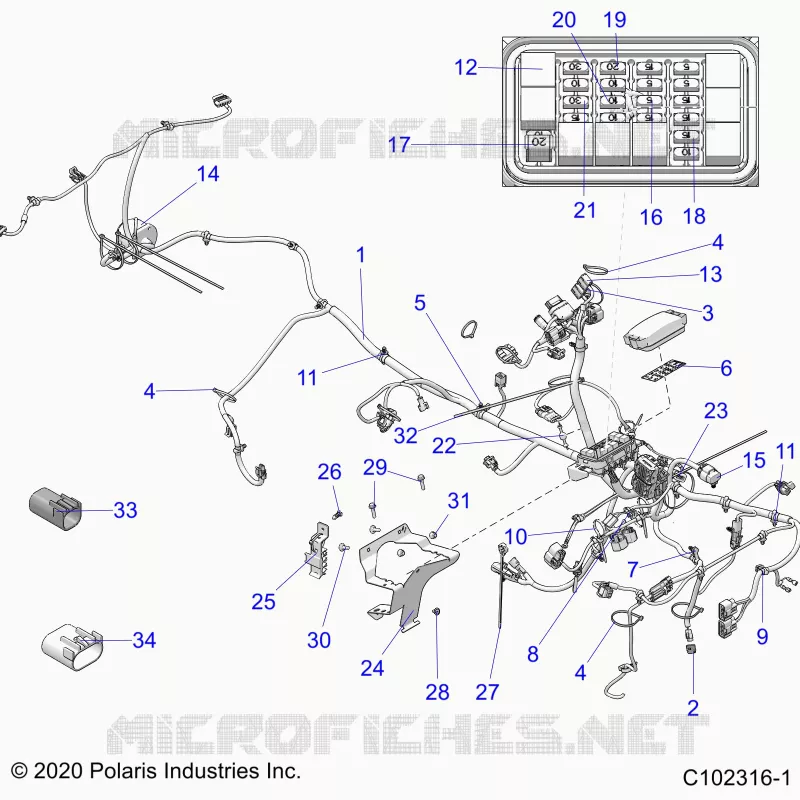 ELECTRICA, MAIN WIRE HARNESS