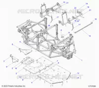 CHASSIS, MAIN FRAME AND ESQUÃD PLATES