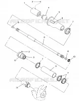 SISTEMA DE MANEJO SLX 780 B954287 (4933953395B002)