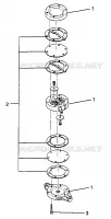 BOMBA DE COMBUSTIBLE Storm 0965782, Storm SKS 0965582,  Euro Storm E965782, Euro Storm (4931593159D008)