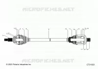 TREN, FRONT HALFSHAFT