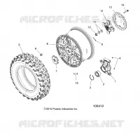 RUEDAS, REAR AND HUB