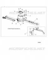 FRENO FRONTAL BRAKE LEVER AND MASTER CYLINDER