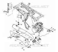 SISTEMA DE ESCAPE 4x4 300 W958130 (4930183018A011)