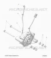 TREN, FRONT GEARCASE MOUNTING