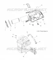 MOTOR, TOMA DE AIRE