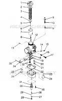 CARBURADOR Storm 0950782, Storm SKS 0950582,  Euro Storm E950782, (4929012901C014)