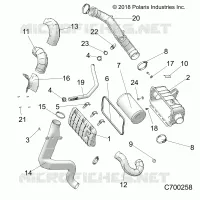 ENGINE, TOMA DE AIRE SYSTEM