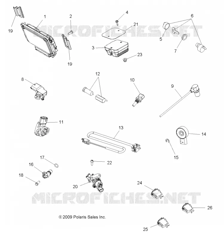INTERRUPTORES, SENSORES, ECU and CONTROL MODULES