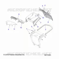 PARACHOQUE, REAR AND CLOSEOFF