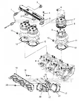 CILINDRO   COLECTOR SLX 780 B964287 AND INTL. SLX 780 I964287 (4937443744C002)
