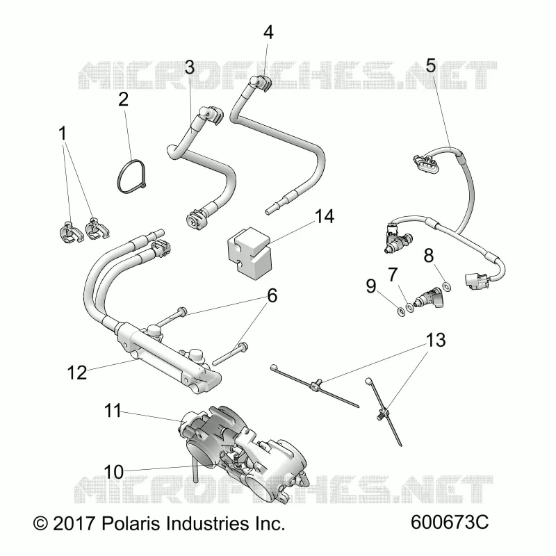 FUEL SYSTEM, RAIL, LINES AND ACELERADOR BODY