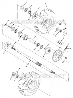 RUEDA TRASERA DRIVE ASSEMBLY (4917731773023A)
