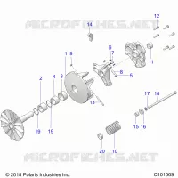 TREN, PRIMARY CLUTCH