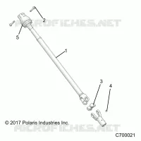 TREN, REAR PROP SHAFT