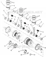 PISTÓN Y CIGÜEÑAL 600 XCR SP 0965677 AND EUROPEAN 600 XCR SP E965677 (4932063206D004)