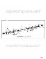 TREN, FRONT HALF SHAFT