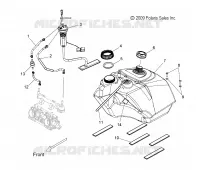 SISTEMA DE COMBUSTIBLE, GASOLINA TANK and GASOLINA LINES