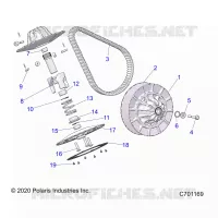 TREN, SECONDARY CLUTCH