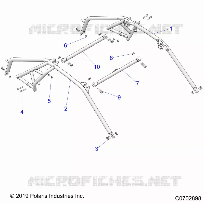 CHASSIS, CAB BASTIDOR -Z23RAD92AK/BK/AS/BS (C0702898)