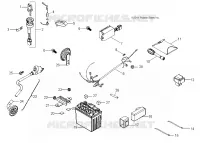 INTERRUPTORES, HARNESS and PARTS