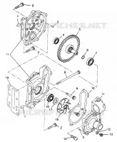 BOMBA DE AGUA ULTRA TOURING 0975378 and EUROPEAN ULTRA TOURING E975378 (4938133813C013)